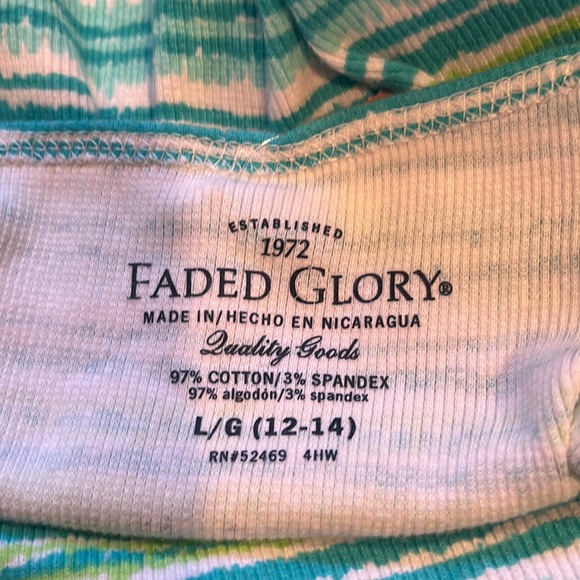 NWOT Extra Long Striped Cotton Tank - Picture 5 of 5